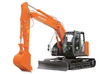 excavadora mediana hitachi